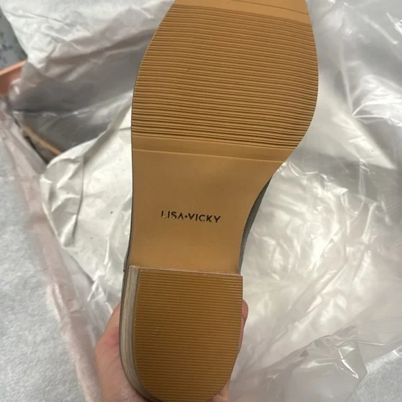 Lisa Vicky Noblex Pointed Toe Bootie Stone Grey Split Suede - Picture 6 of 6